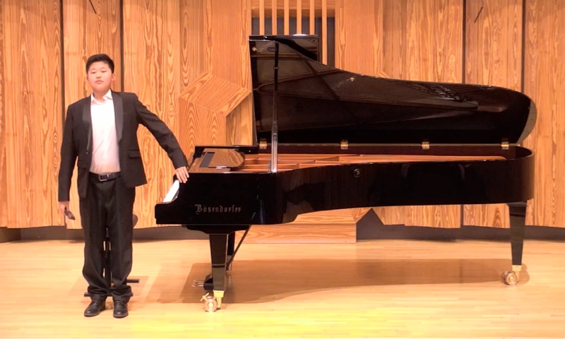 Kevin Tan (age 14) Piano Performance | Graz Austria  