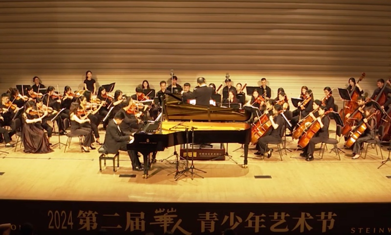 谭凯文 (14岁) 演奏格里格钢琴协奏曲—深圳光明文化艺术中心 2024年7月