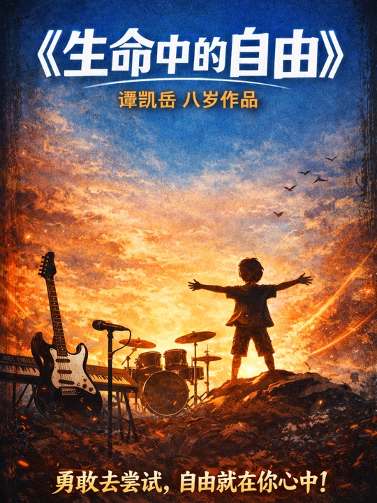 原创歌曲：《生命中的自由》