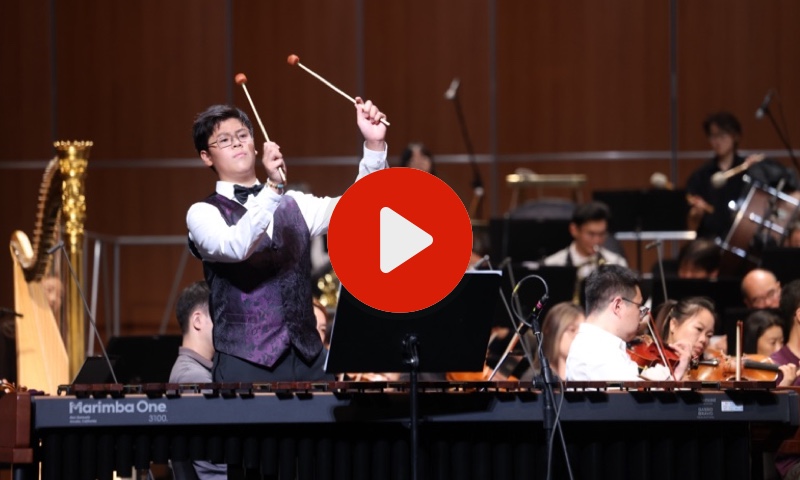 Carey Tan (age 13) Performs Origianl Symphony No. 2, The Cries of War in China National Opera House